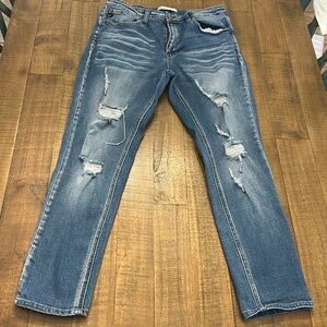 Kancan cropped denim
